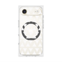 プレミアムスクエアケース with MagSafe［ オリジナル - 推し色三角 - ホワイト ］