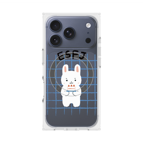 プレミアムスクエアケース with MagSafe［ オリジナル - ESFJ 領事 - キャラクター ］