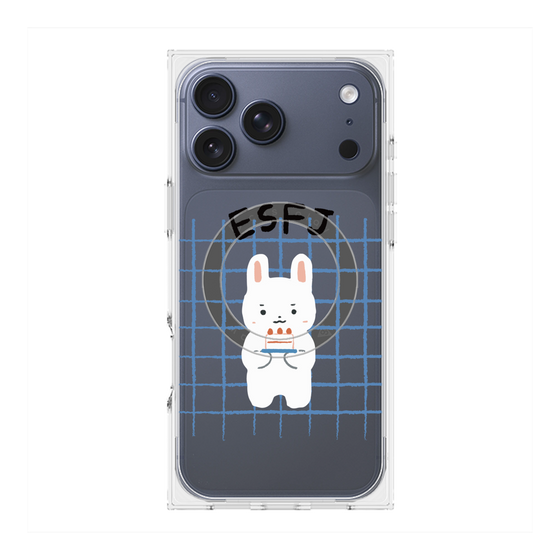 プレミアムスクエアケース with MagSafe［ オリジナル - ESFJ 領事 - キャラクター ］