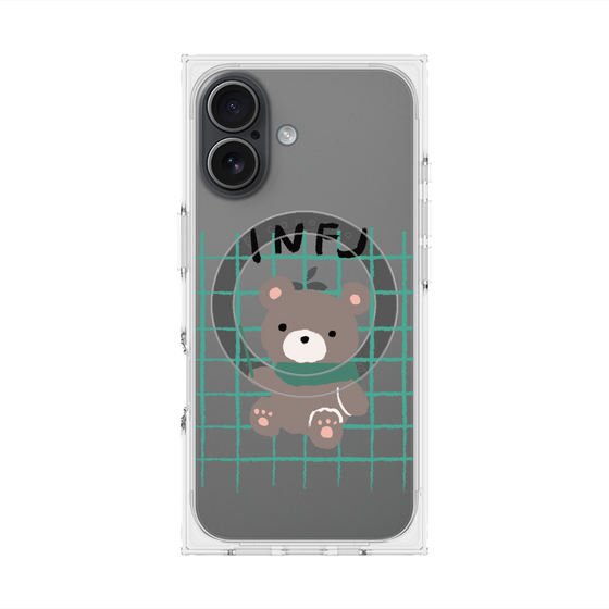 プレミアムスクエアケース with MagSafe［ オリジナル - INFJ 提唱者 - キャラクター ］