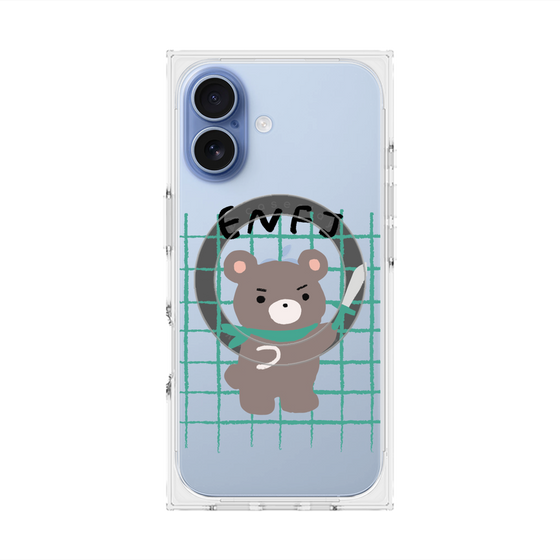 プレミアムスクエアケース with MagSafe［ オリジナル - ENFJ 主人公 - キャラクター ］