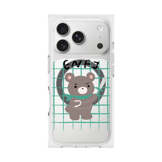プレミアムスクエアケース with MagSafe［ オリジナル - ENFJ 主人公 - キャラクター ］