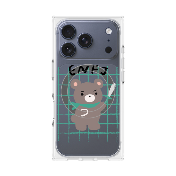 プレミアムスクエアケース with MagSafe［ オリジナル - ENFJ 主人公 - キャラクター ］