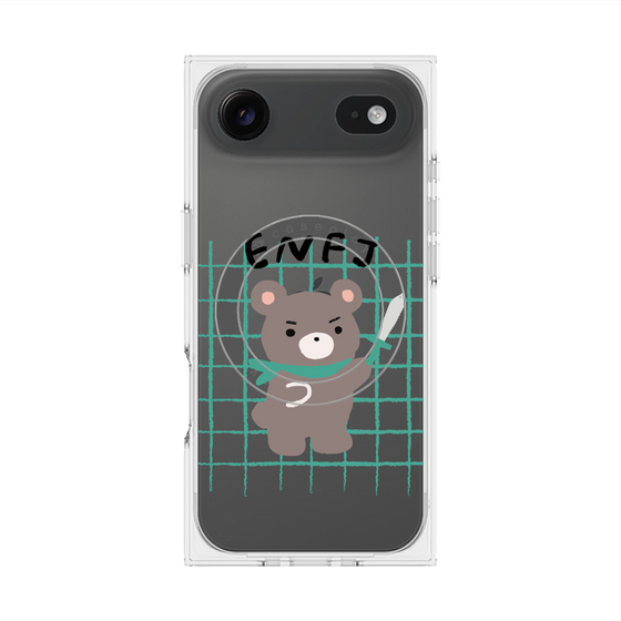 プレミアムスクエアケース with MagSafe［ オリジナル - ENFJ 主人公 - キャラクター ］