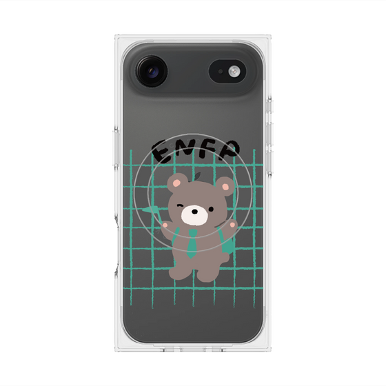 プレミアムスクエアケース with MagSafe［ オリジナル - ENFP 運動家 - キャラクター ］
