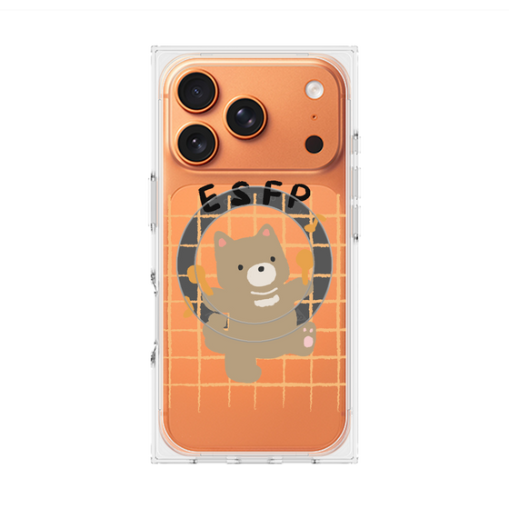 プレミアムスクエアケース with MagSafe［ オリジナル - ESFP エンターテイナー - キャラクター ］