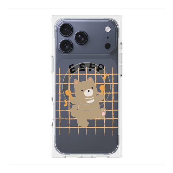 プレミアムスクエアケース with MagSafe［ オリジナル - ESFP エンターテイナー - キャラクター ］