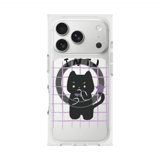 プレミアムスクエアケース with MagSafe［ オリジナル - INTJ 建築家 - キャラクター ］