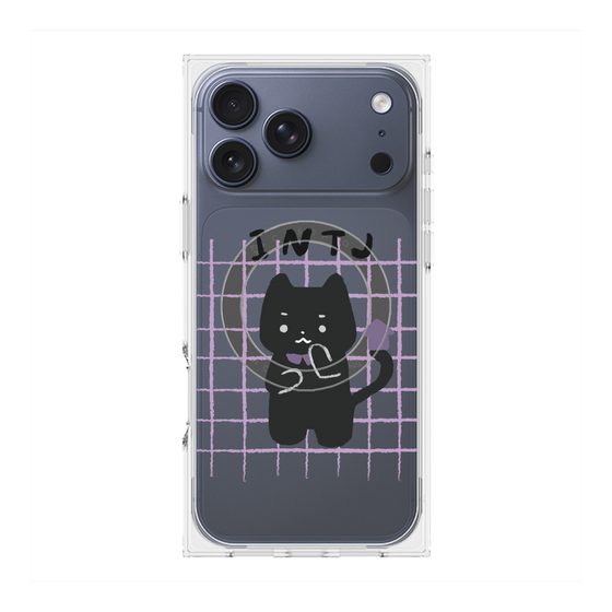 プレミアムスクエアケース with MagSafe［ オリジナル - INTJ 建築家 - キャラクター ］