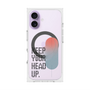プレミアムスクエアケース with MagSafe［ オリジナル - ドットオーバーレイ - KEEP YOUR HEAD UP/A ］