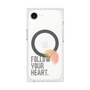 プレミアムスクエアケース with MagSafe［ オリジナル - ドットオーバーレイ - FOLLOW YOUR HEART/A ］