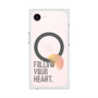 プレミアムスクエアケース with MagSafe［ オリジナル - ドットオーバーレイ - FOLLOW YOUR HEART/A ］