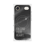 プレミアムスクエアケース with MagSafe［ オリジナル - ドットオーバーレイ - FOLLOW YOUR HEART/B ］