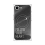 プレミアムスクエアケース with MagSafe［ オリジナル - ドットオーバーレイ - FOLLOW YOUR HEART/B ］