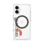 プレミアムスクエアケース with MagSafe［ オリジナル - ドットオーバーレイ - BE THE CHANGE/A ］