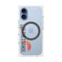 プレミアムスクエアケース with MagSafe［ オリジナル - ドットオーバーレイ - BE THE CHANGE/A ］