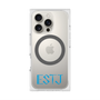 プレミアムスクエアケース with MagSafe［ オリジナル - ESTJ 幹部 - アルファベット ］