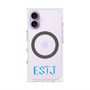 プレミアムスクエアケース with MagSafe［ オリジナル - ESTJ 幹部 - アルファベット ］