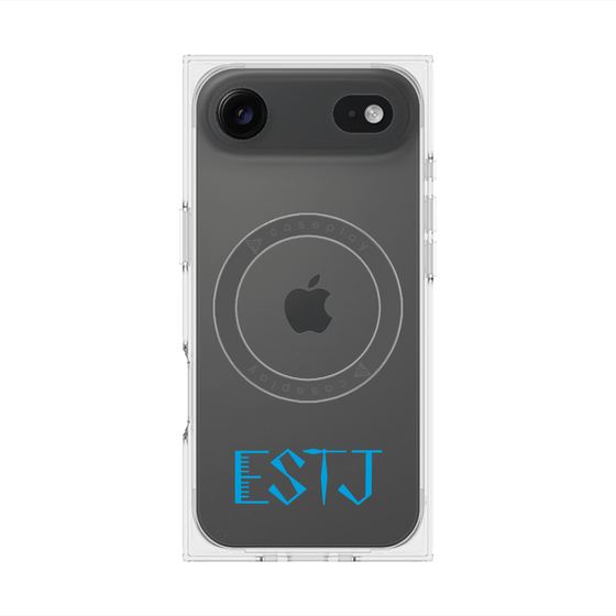 プレミアムスクエアケース with MagSafe［ オリジナル - ESTJ 幹部 - アルファベット ］