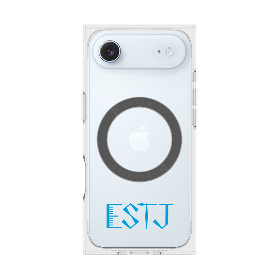 プレミアムスクエアケース with MagSafe［ オリジナル - ESTJ 幹部 - アルファベット ］