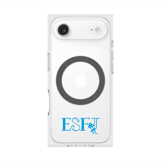 プレミアムスクエアケース with MagSafe［ オリジナル - ESFJ 領事 - アルファベット ］