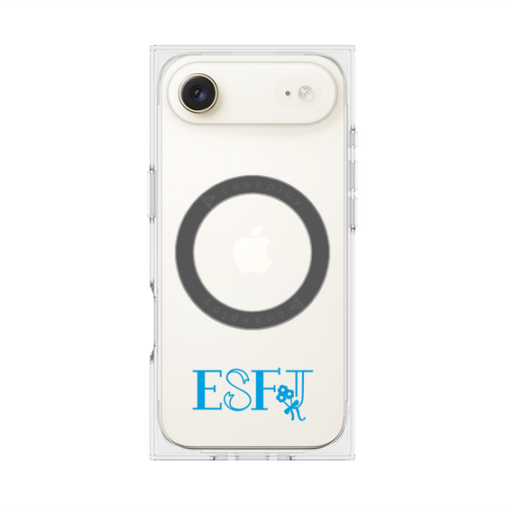 プレミアムスクエアケース with MagSafe［ オリジナル - ESFJ 領事 - アルファベット ］