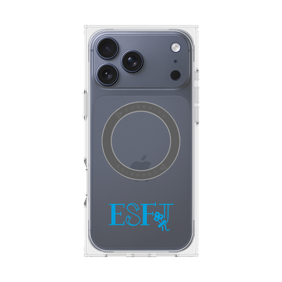 プレミアムスクエアケース with MagSafe［ オリジナル - ESFJ 領事 - アルファベット ］