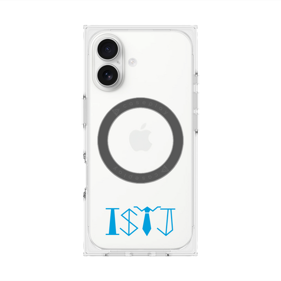 プレミアムスクエアケース with MagSafe［ オリジナル - ISTJ 管理者 - アルファベット ］