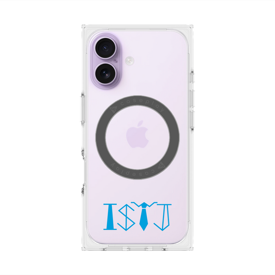 プレミアムスクエアケース with MagSafe［ オリジナル - ISTJ 管理者 - アルファベット ］