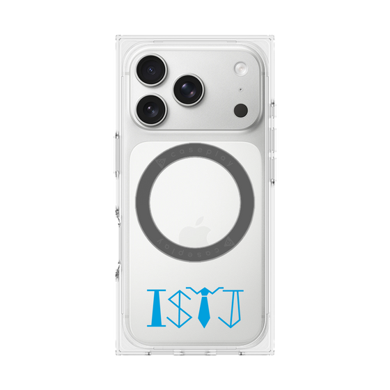 プレミアムスクエアケース with MagSafe［ オリジナル - ISTJ 管理者 - アルファベット ］