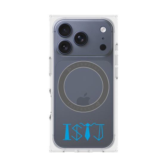 プレミアムスクエアケース with MagSafe［ オリジナル - ISTJ 管理者 - アルファベット ］