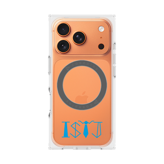 プレミアムスクエアケース with MagSafe［ オリジナル - ISTJ 管理者 - アルファベット ］