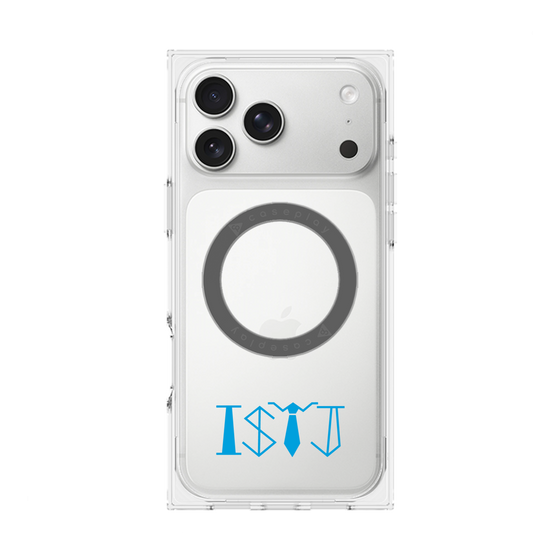 プレミアムスクエアケース with MagSafe［ オリジナル - ISTJ 管理者 - アルファベット ］