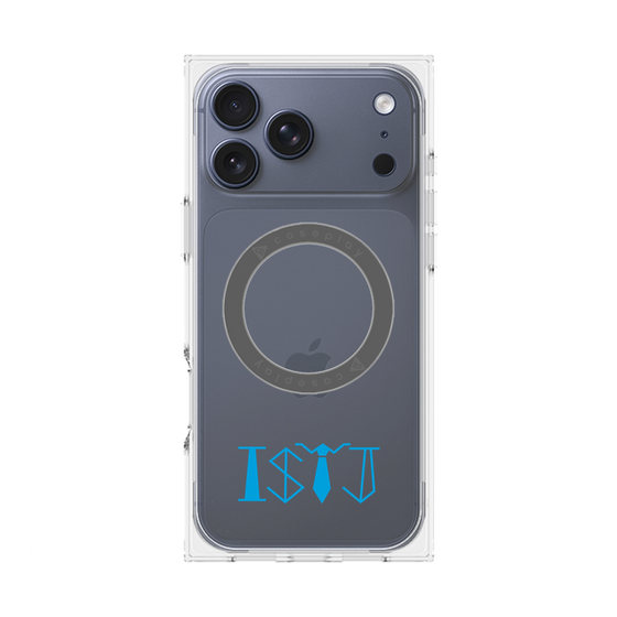 プレミアムスクエアケース with MagSafe［ オリジナル - ISTJ 管理者 - アルファベット ］