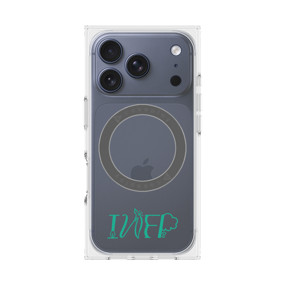 プレミアムスクエアケース with MagSafe［ オリジナル - INFP 仲介者 - アルファベット ］