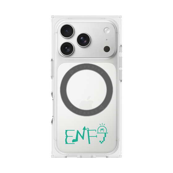 プレミアムスクエアケース with MagSafe［ オリジナル - ENFJ 主人公 - アルファベット ］