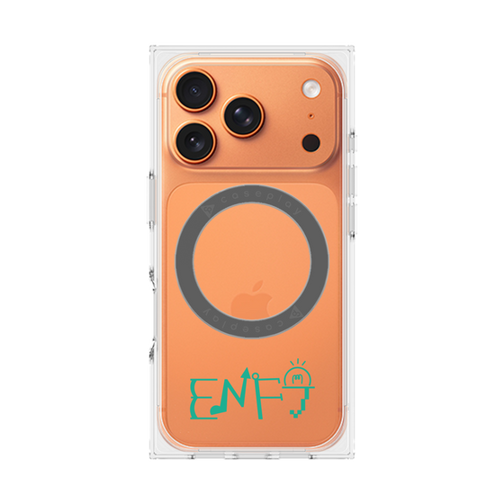 プレミアムスクエアケース with MagSafe［ オリジナル - ENFJ 主人公 - アルファベット ］