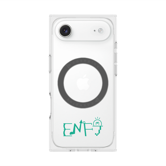 プレミアムスクエアケース with MagSafe［ オリジナル - ENFJ 主人公 - アルファベット ］