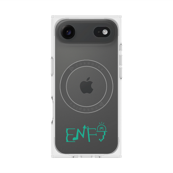 プレミアムスクエアケース with MagSafe［ オリジナル - ENFJ 主人公 - アルファベット ］