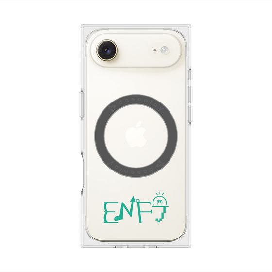 プレミアムスクエアケース with MagSafe［ オリジナル - ENFJ 主人公 - アルファベット ］