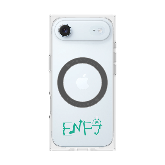 プレミアムスクエアケース with MagSafe［ オリジナル - ENFJ 主人公 - アルファベット ］