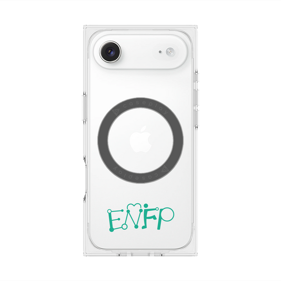 プレミアムスクエアケース with MagSafe［ オリジナル - ENFP 運動家 - アルファベット ］