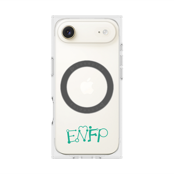 プレミアムスクエアケース with MagSafe［ オリジナル - ENFP 運動家 - アルファベット ］