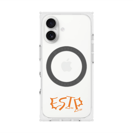プレミアムスクエアケース with MagSafe［ オリジナル - ESTP 起業家 - アルファベット ］