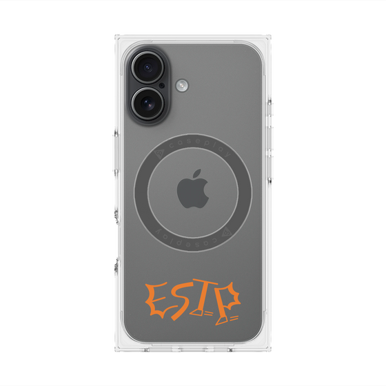 プレミアムスクエアケース with MagSafe［ オリジナル - ESTP 起業家 - アルファベット ］