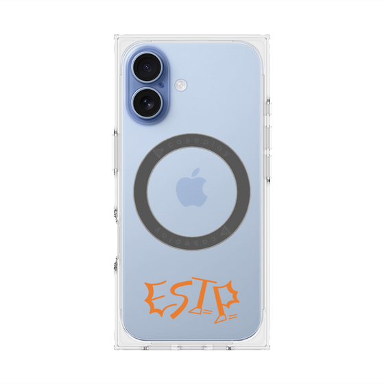 プレミアムスクエアケース with MagSafe［ オリジナル - ESTP 起業家 - アルファベット ］