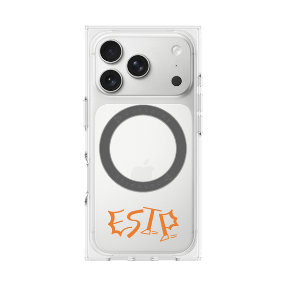 プレミアムスクエアケース with MagSafe［ オリジナル - ESTP 起業家 - アルファベット ］