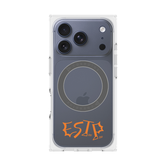 プレミアムスクエアケース with MagSafe［ オリジナル - ESTP 起業家 - アルファベット ］