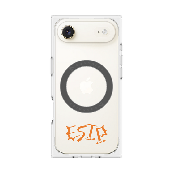 プレミアムスクエアケース with MagSafe［ オリジナル - ESTP 起業家 - アルファベット ］