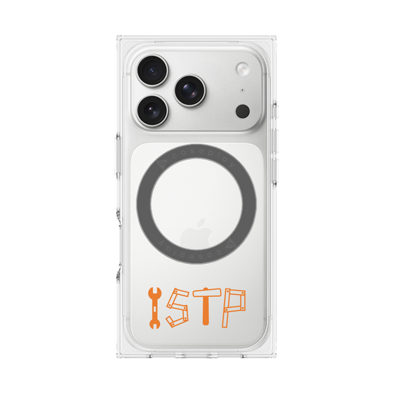 プレミアムスクエアケース with MagSafe［ オリジナル - ISTP 巨匠 - アルファベット ］